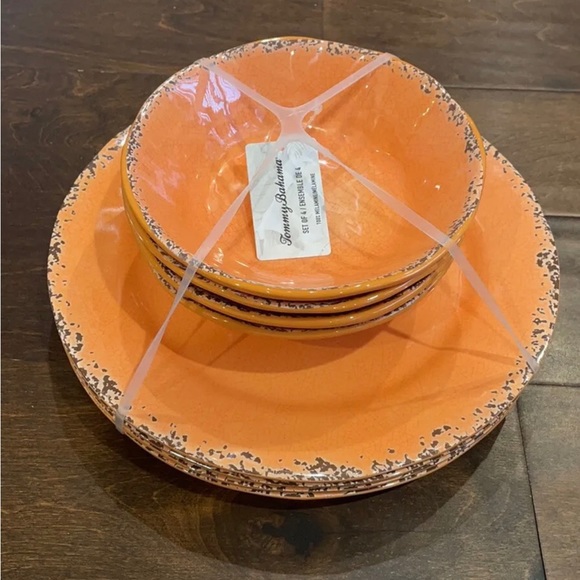 Tommy Bahama Dining Tommy Bahama 8pc Dinnerware Set Crackle